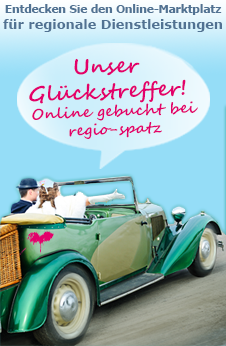 Bei Regio-Spatz, dem Marktplatz für regionale Dienstleistungen finden Sie 
                      regionale Angebote von Restaurants, Party DJs, Rock n Roll Bands,Gospel Chor, Zauberer für Kinder, Biobauern, Catering, Torten Konditoren, Sportverein, Flugverein, Umzugsunternehmen und vielen 
                       mehr. Entdecken Sie Regio-Spatz und werden Sie kostenlos Kunde!